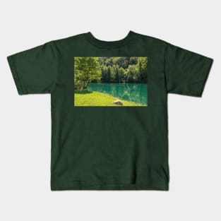 River Una Near Lohovo in Bosnia Kids T-Shirt